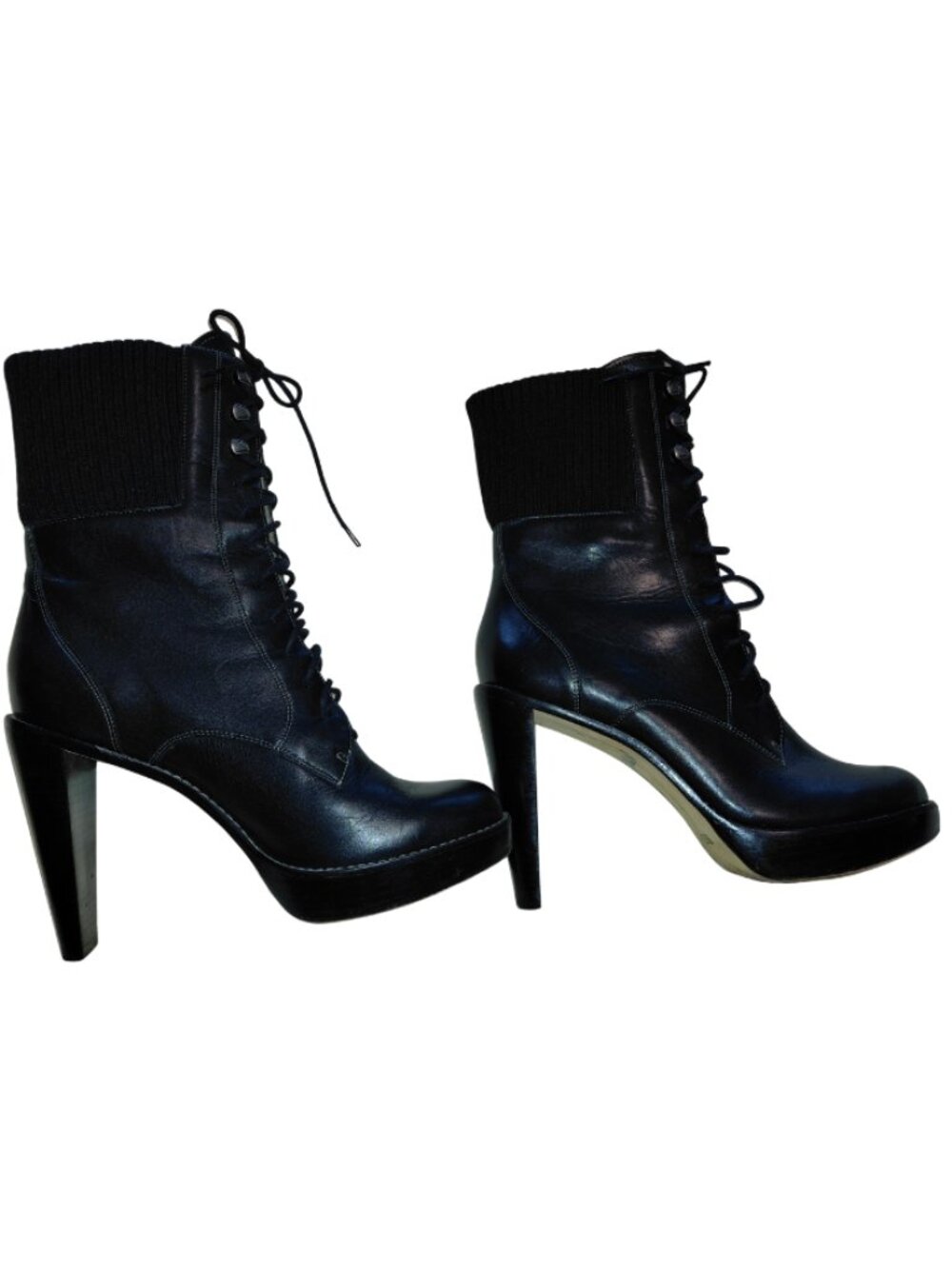 Cole Haan Nike Air Stephanie Boots 7B Black - Picture 7 of 16